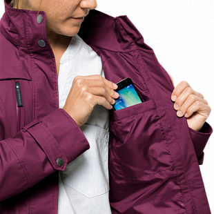 Куртка женская Jack Wolfskin Kimberley Parka wild berry
