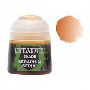 Краска для миниатюр Games Workshop Shade: Seraphim Sepia 24 мл 24-23