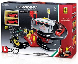 Паркинг 3-х уровневый Bburago Феррари City Garage 1:43 18-31204