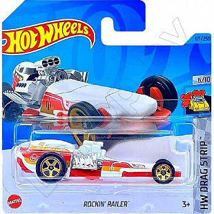 Машинка Hot Wheels Базовой коллекции Rockin' Railer 171/250 (5785 HKG53) mainline 2023