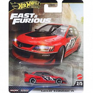 Машинка Hot Wheels Premium Mitsubishi Lancer EVO IX (HNW46 JBM02)