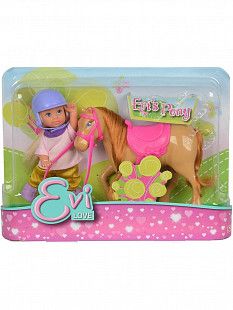 Кукла Evi Love Evi's Pony (105737464) hellbraun