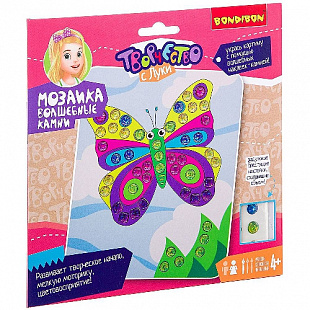 Мозаика Bondibon Волшебные камни Бабочка-красавица ВВ2510