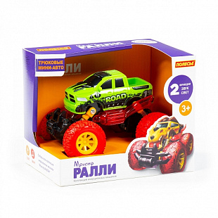 Автомобиль инерционный Полесье Монстр Ралли Рейд 78889 green