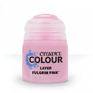 Краска для миниатюр Games Workshop Warhammer Layer: Fulgrim Pink 12ML 22-81