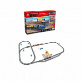 Игровой набор Maya Toys Железная дорога с подъёмным краном 2082