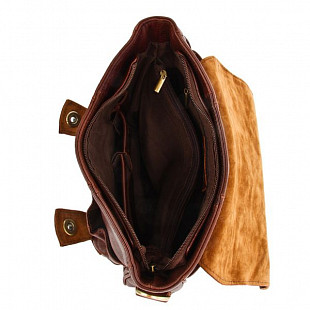 Мужская сумка Pola 5221 dark brown