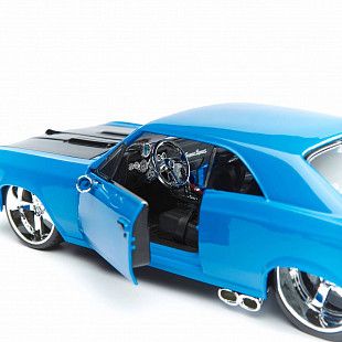 Масштабная модель автомобиля Maisto 1:24 Шевроле Шевель SS 396 1966 (31333) Blue 