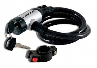 Велозамок с креплением Longus Extreme 12/900 мм (Silver) 3550005