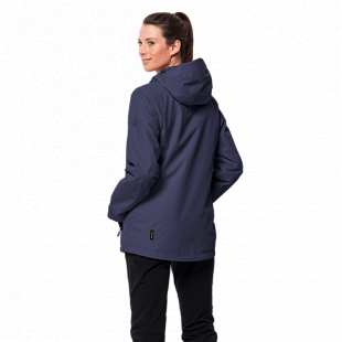 Куртка женская Jack Wolfskin Norrland 3In1 W dark plum