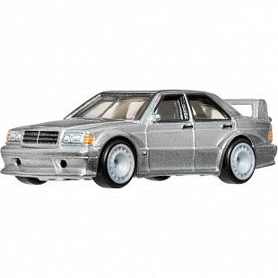 Машинка Hot Wheels Premium 1:64 1990 Mercedes Benz 190 E 2.5-16 Evolution II 2/5 (HRV98)
