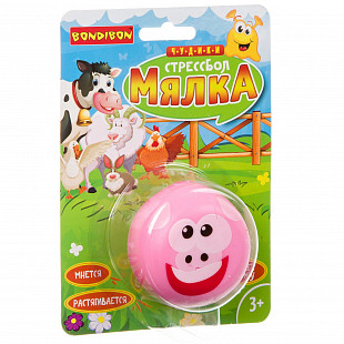 Стрессбол Bondibon Чудики Мялка Поросенок ВВ3570