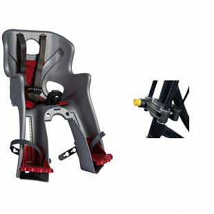 Детское велокресло Bellelli Rabbit HandleFix silver NBE80038