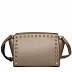 Женская сумка из кожи Pola 9009 light gold