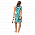 Платье женское Jack Wolfskin Wahia Tropical Dress aqua all over
