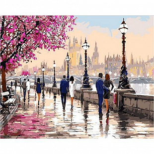 Картина по номерам Picasso На набережной Темзы PC5065023