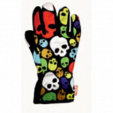 Перчатки Wind X-Treme Gloves plain Gloves plain перчатки 231 happy skulls