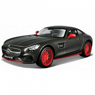 Масштабная модель автомобиля Maisto 1:24 Мерседес Бенц AMG GT (3250) black/red