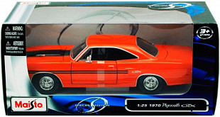 Масштабная модель автомобиля Maisto 1:25 Плимут GTX (31220) orange