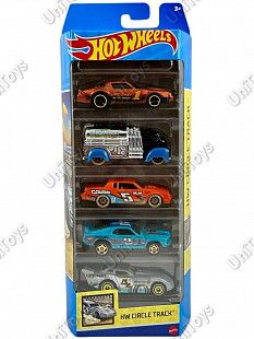 Набор машинок Hot Wheels HW Circle Track 5 шт. (1806 HLY65)