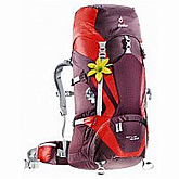 Рюкзак Deuter Act Lite 45+10 SL aubergine/fire