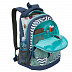 Рюкзак GRIZZLY RD-951-4 blue leafs