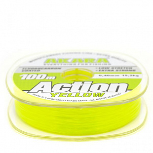 Леска Akara Action Yellow 100 м