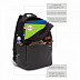 Рюкзак городской GRIZZLY RQL-119-3 /2 black/terracotta