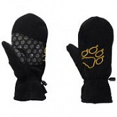 Варежки детские Jack Wolfskin Fleece Mitten Kids black