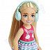 Кукла Barbie Дорожный набор Челси со щенком (HJY17)
