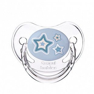 Пустышка Canpol babies Newborn Baby Силиконовая Ортодонтическая 0-6 мес. (22/565_blu) blue