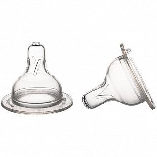 Соска Canpol babies EasyStart силиконовая круглая 2 шт. мини поток 0+ (21/729)