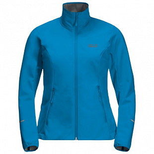 Куртка ветрозащитная женская Jack Wolfskin Delta Tour Jkt W brilliant blue