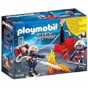 Игровой набор Playmobil Пожарные с Водным Насосом 9468