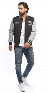 Куртка-бомбер Atributika&Club NHL Vegas Golden Knights 57390 black/white