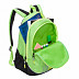 Рюкзак городской GRIZZLY RU-721-1 /3 black/light green