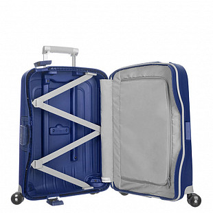 Чемодан Samsonite S'CURE 55см 10U*01 003 blue