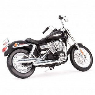 Масштабная модель мотоцикла Maisto 1:18 Harley Davidson 2006 Dyna Street Bob (31360) black