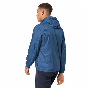 Ветрозащитная летняя куртка мужская Jack Wolfskin Jwp Breather M indigo blue