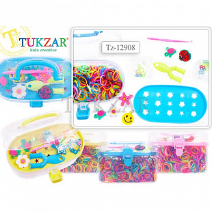 Набор резиночек Tukzar для плетения браслетов TZ 12908