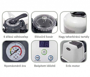 Песочный фильтр-насос Intex Krystal Clear® 12000 л/ч 26652