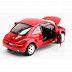 Коллекционная машина Bburago 1:24 VW Volkswagen New Beetle (18-22029) red