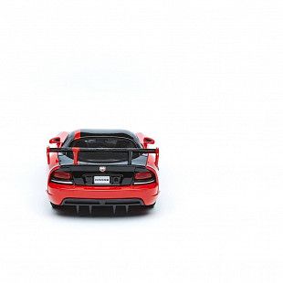 Коллекционная машина Bburago 1:24 Dodge Viper SRT/10 (18-22114) red