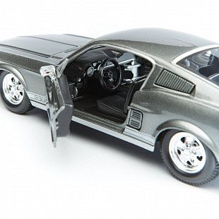 Машинка Maisto 1:24 1967 Ford Mustang GT (31260) grey