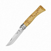 Нож Opinel №7 нержавеющая сталь, рукоять самшит