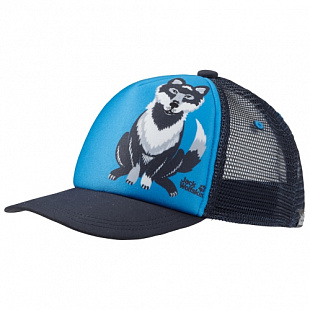 Кепка детская Jack Wolfskin Animal Mesh Cap Kids sky blue 1908561-1523