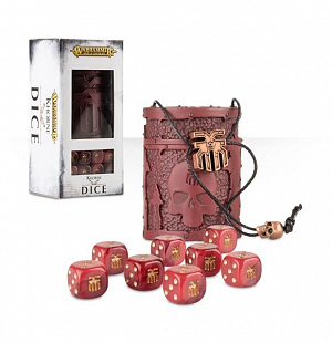 Набор кубов Games Workshop Warhammer Khorne Dice 65-13