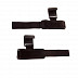 Крюки для тяги Roomaif RPH-150 black