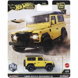 Машинка Hot Wheels Car Culture Land Cruiser Defender 90 (FPY86 JBK74)