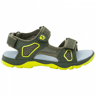 Сандалии детские Jack Wolfskin Taraco Beach Sandal K khaki / lime